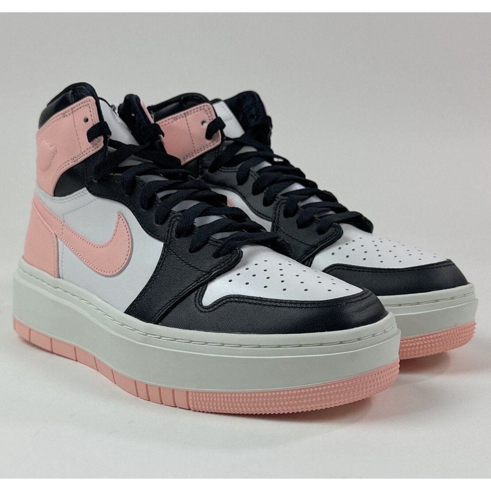Nike Air Jordan 1 Elevate High Top Womens Pink White Black Sneakers DN3253-061 - Picture 3 of 10
